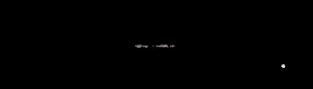 Processed fireball image