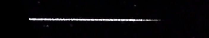 Unprocessed fireball image