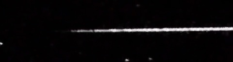 Unprocessed fireball image