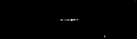 Processed fireball image