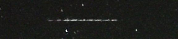 Unprocessed fireball image