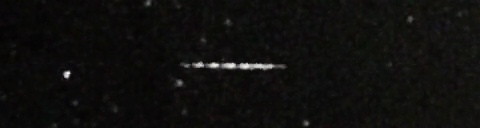 Unprocessed fireball image