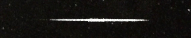 Unprocessed fireball image