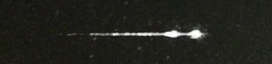 Unprocessed fireball image