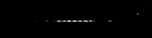 Processed fireball image