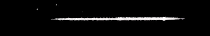 Processed fireball image