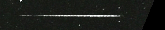 Unprocessed fireball image