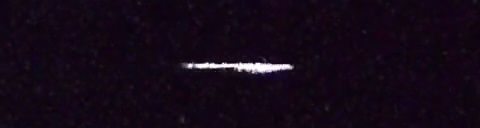 Unprocessed fireball image
