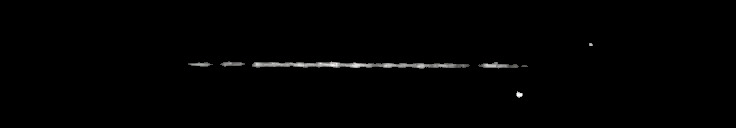 Processed fireball image