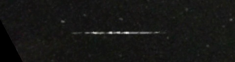 Unprocessed fireball image