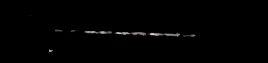 Processed fireball image