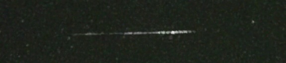 Unprocessed fireball image