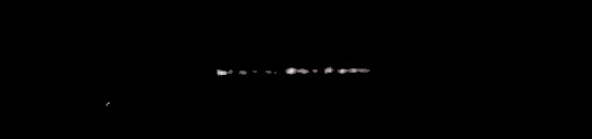 Processed fireball image