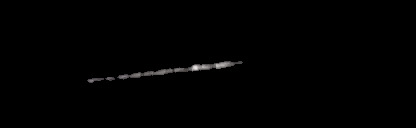 Processed fireball image