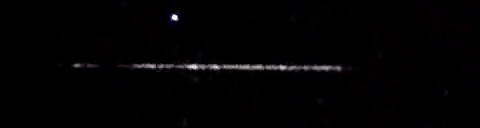 Unprocessed fireball image