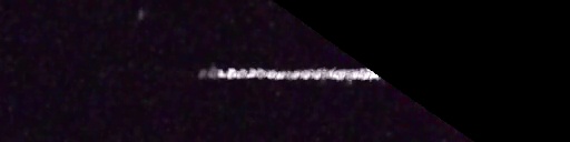 Unprocessed fireball image