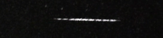 Unprocessed fireball image