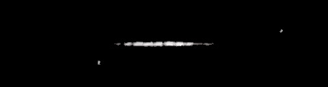 Processed fireball image