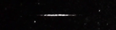 Unprocessed fireball image