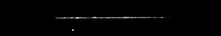 Processed fireball image