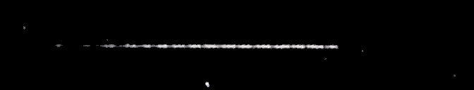 Processed fireball image