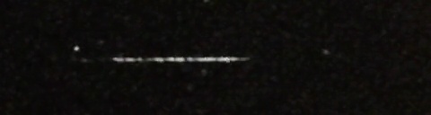 Unprocessed fireball image