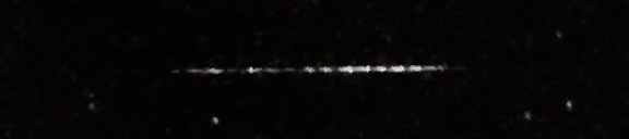 Unprocessed fireball image