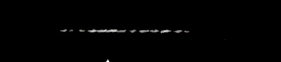 Processed fireball image