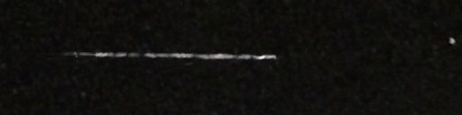 Unprocessed fireball image