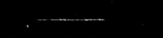 Unprocessed fireball image