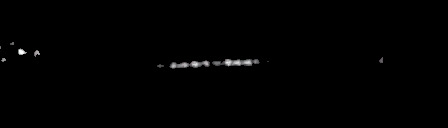 Processed fireball image