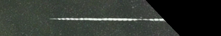 Unprocessed fireball image