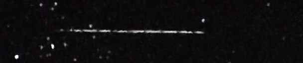 Unprocessed fireball image