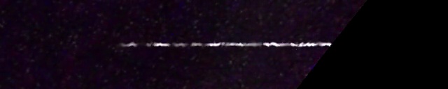 Unprocessed fireball image