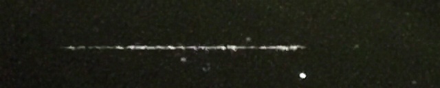 Unprocessed fireball image