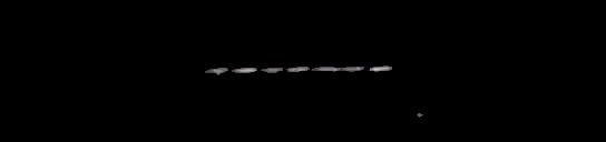 Processed fireball image