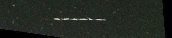 Unprocessed fireball image