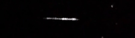 Unprocessed fireball image