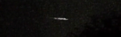 Unprocessed fireball image