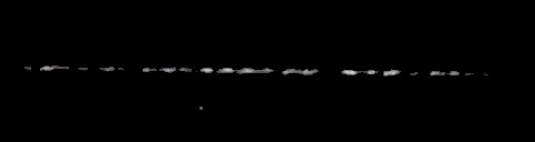 Processed fireball image