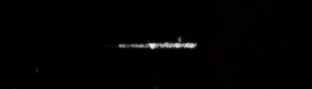 Unprocessed fireball image