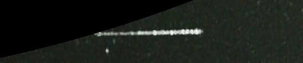 Unprocessed fireball image