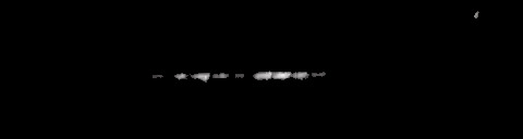 Processed fireball image