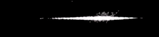 Processed fireball image