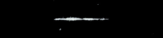 Processed fireball image