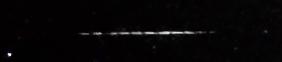 Unprocessed fireball image