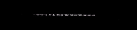 Processed fireball image