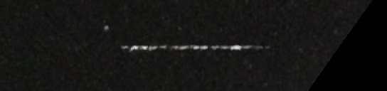 Unprocessed fireball image