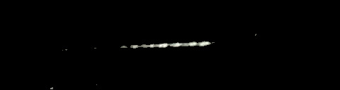 Processed fireball image