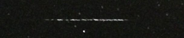 Unprocessed fireball image